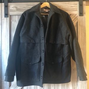 Men’s Filson Wool Coat and Vest (L)